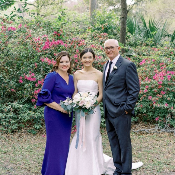 Frascara Mother of Bride Dress. Size 12. - Picture 3 of 4